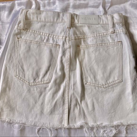 Pistola white denim skirt - Picture 5 of 7